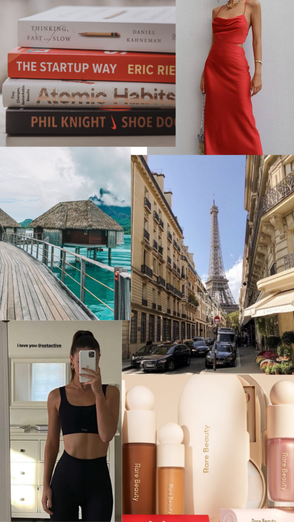 digital vision board canva