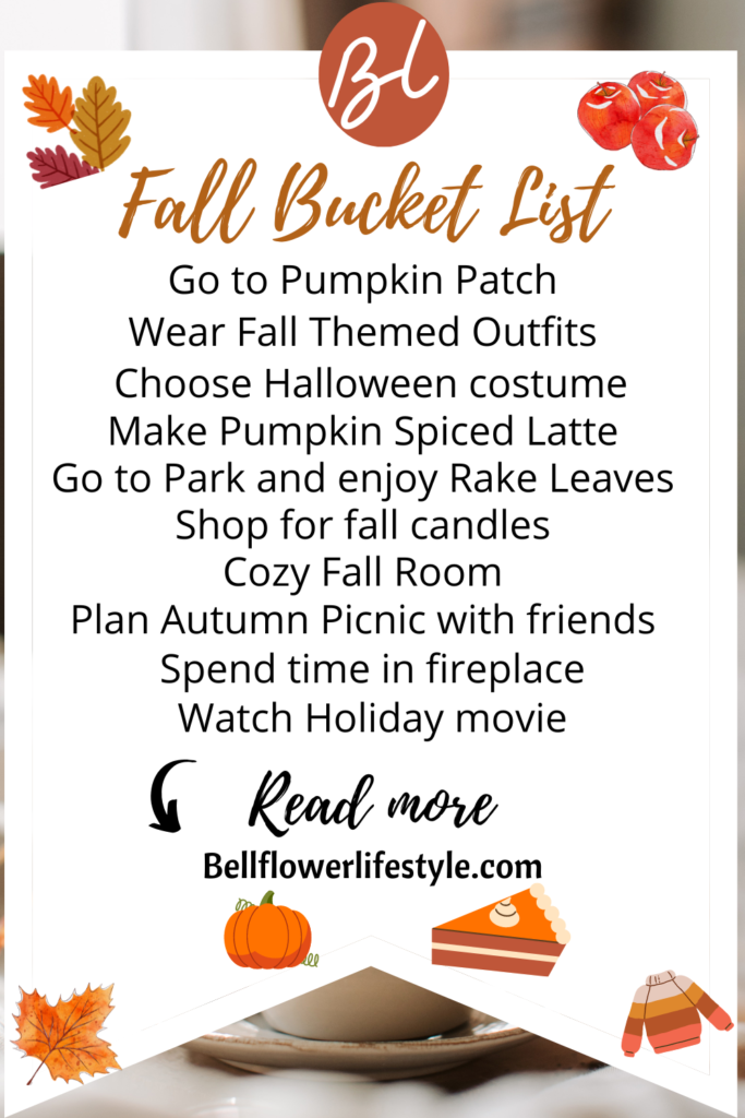 bucket list ideas for fall