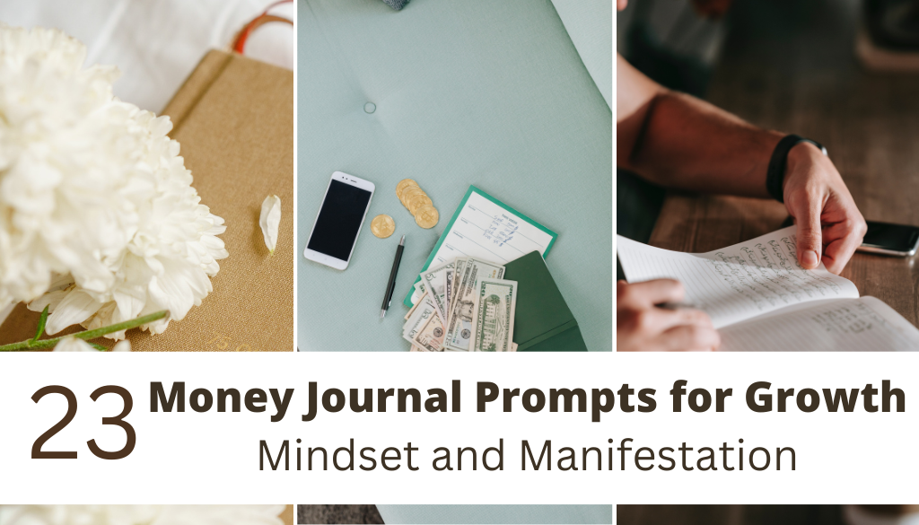 money journal prompts