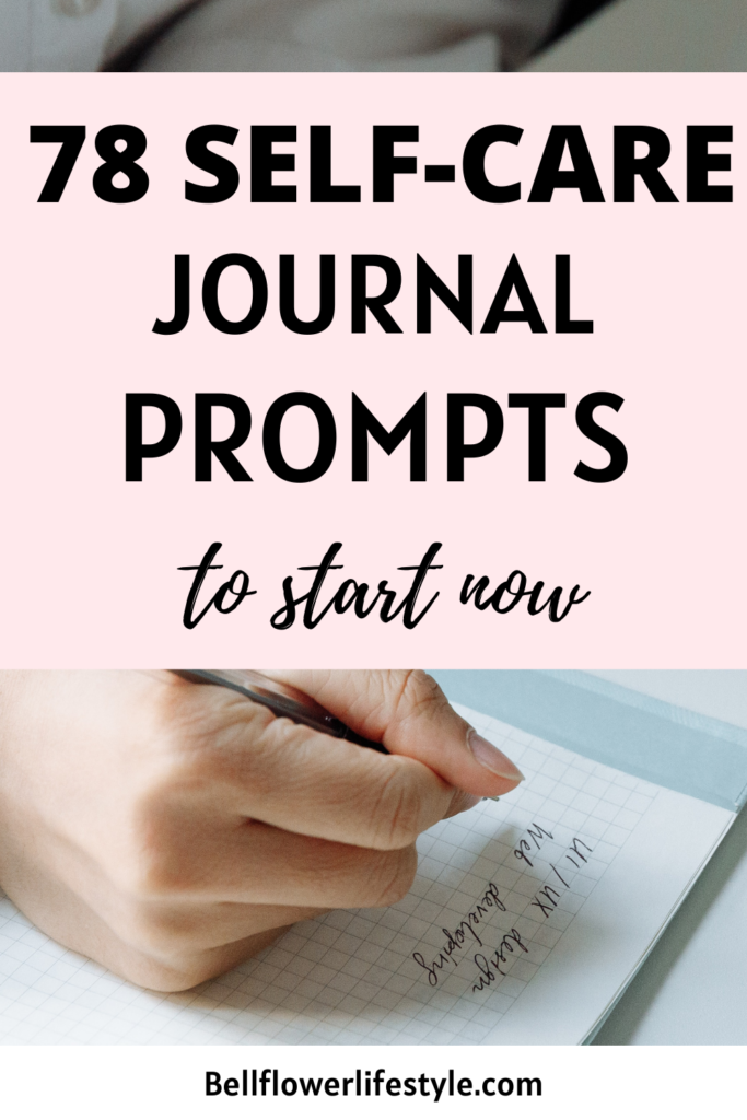 Daily self care journal prompts