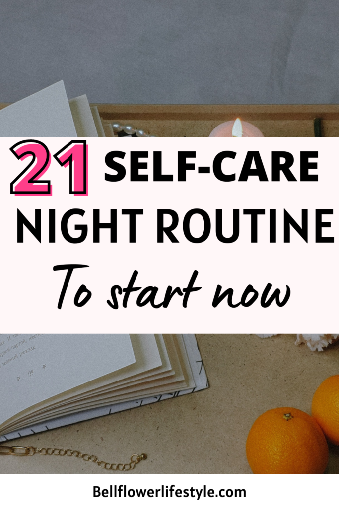 self care night routine Ideas