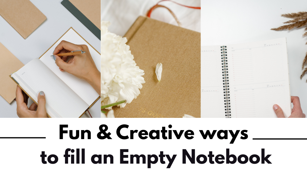 creative things to do with a notebook