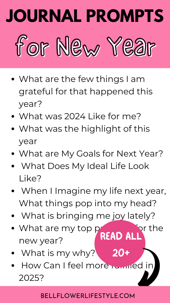 Journal Prompts for the New Year