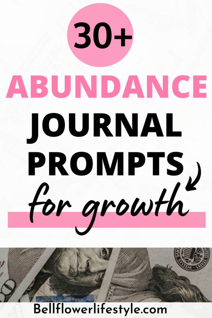 abundance journal prompts