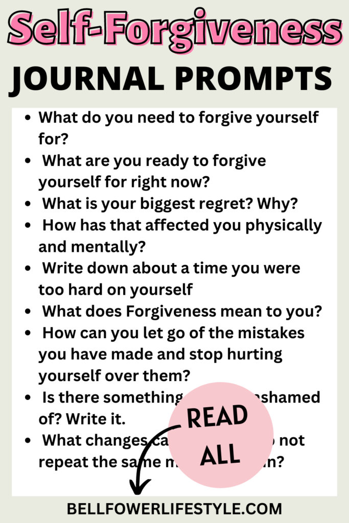 forgiveness journal prompts