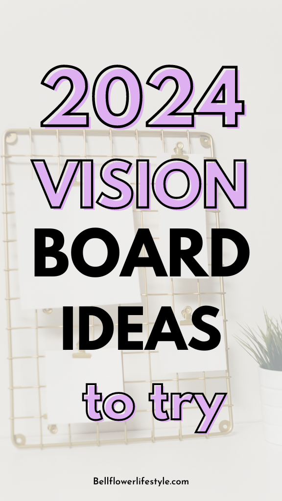 The BEST Vision Board Manifestation Journal Ideas for 2024