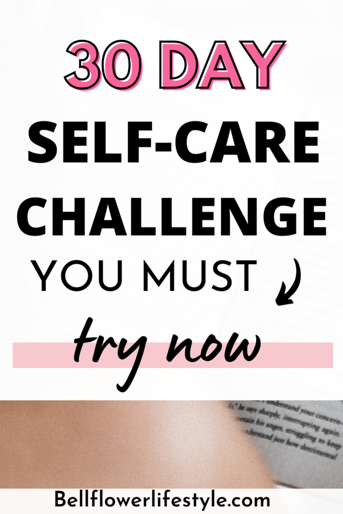 30 day challenge self care