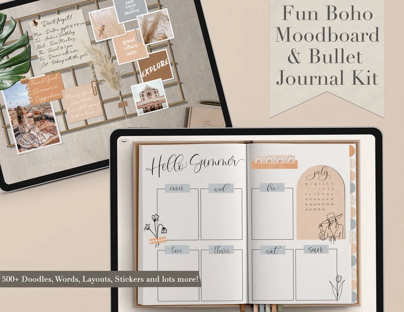 Bullet Journal Vision Journal (Create a Journal Vision Board for 2023)