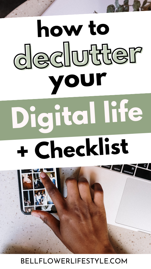 Digital Declutter Checklist