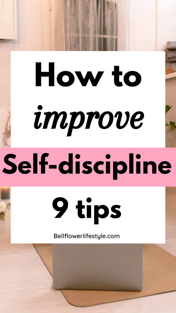 how to improve self-discipline as a beginner in small ways