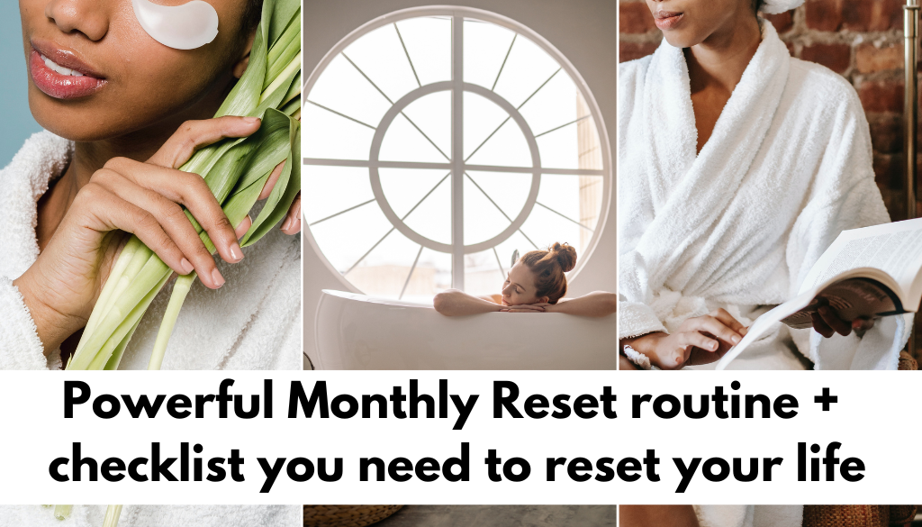 monthly Reset routine 