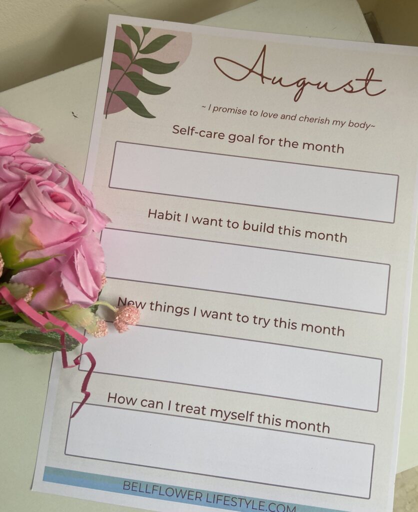 Daily Self Care Digital Planner 2023