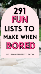 Lists To Make When Bored 2 169x300 