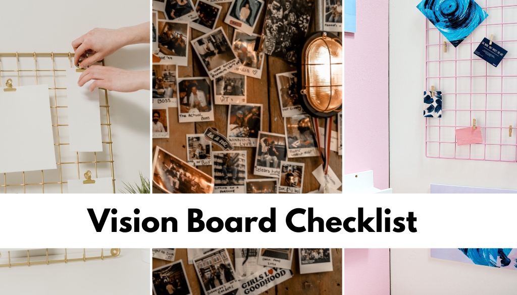 Vision Board Checklist