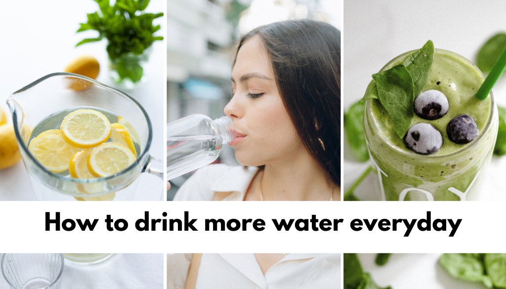 How to drink more water everyday 