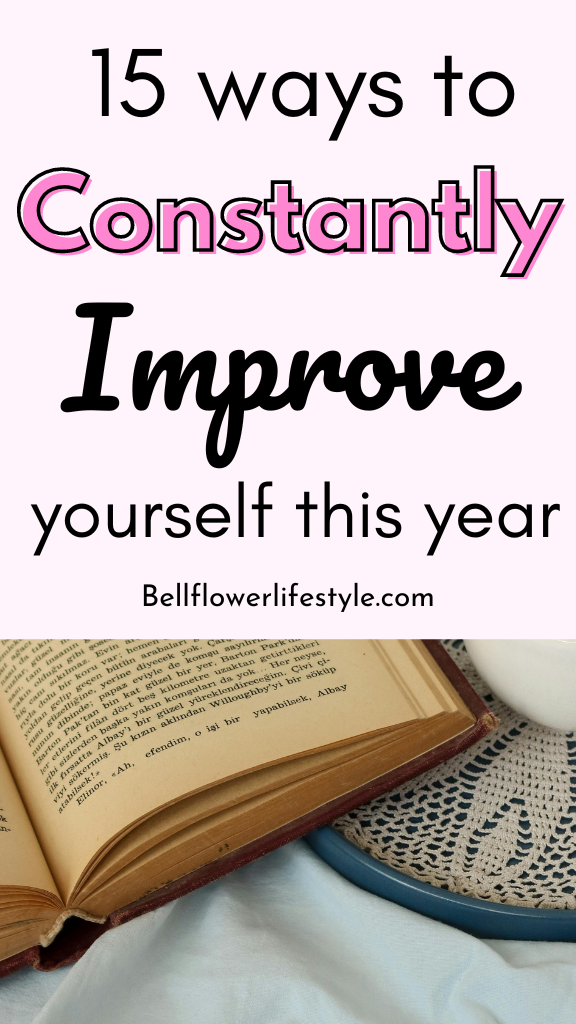 ways to consistently improve yourself