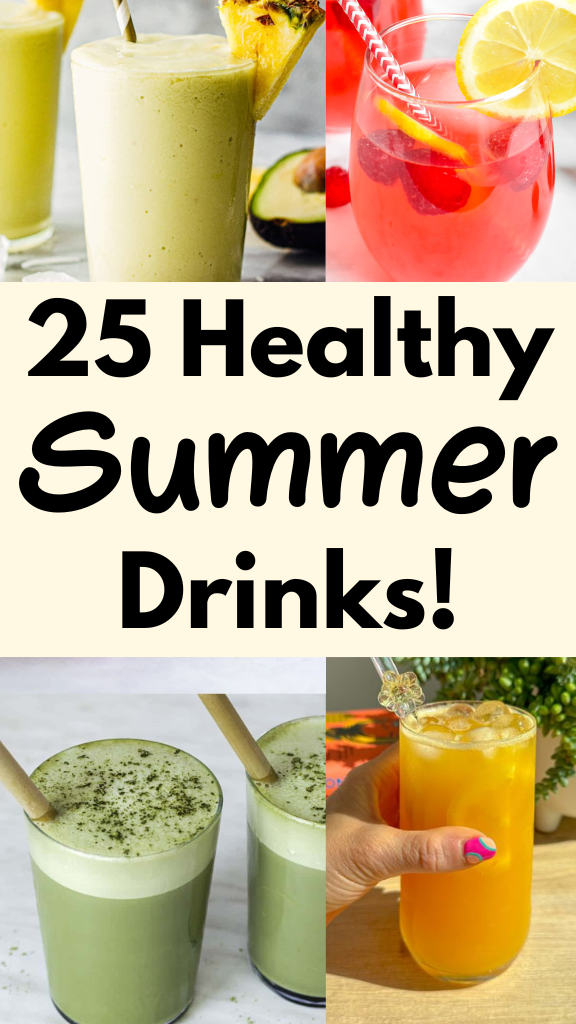 Healthy summer drinks