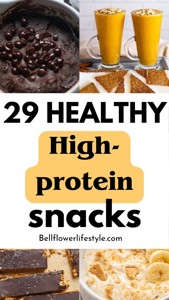 Healthy high-protein snacks