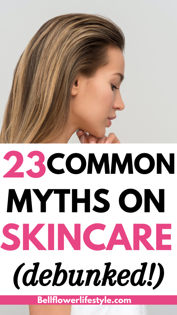 Myths about Skin Care