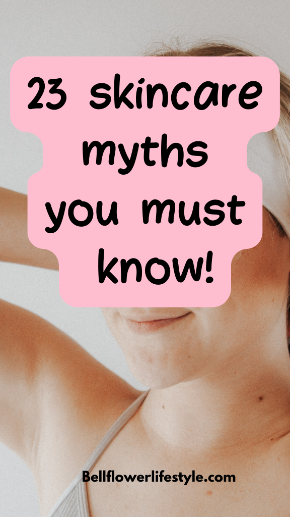 Myths about Skin Care