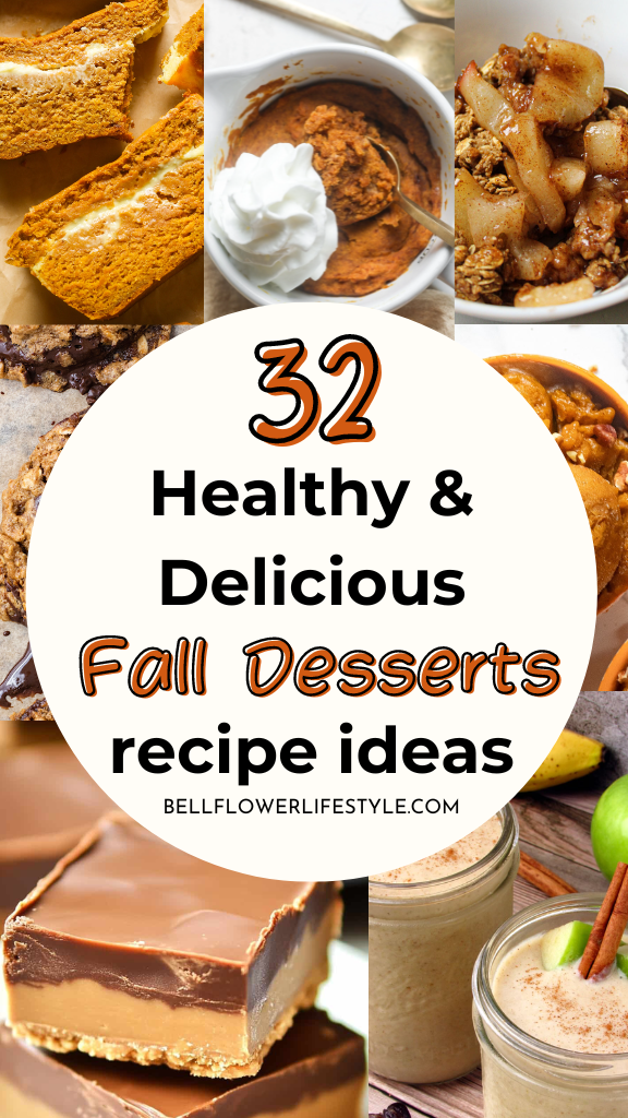 Healthy Dessert recipes for fall