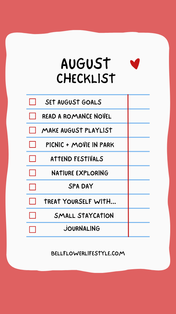 Things to do in august