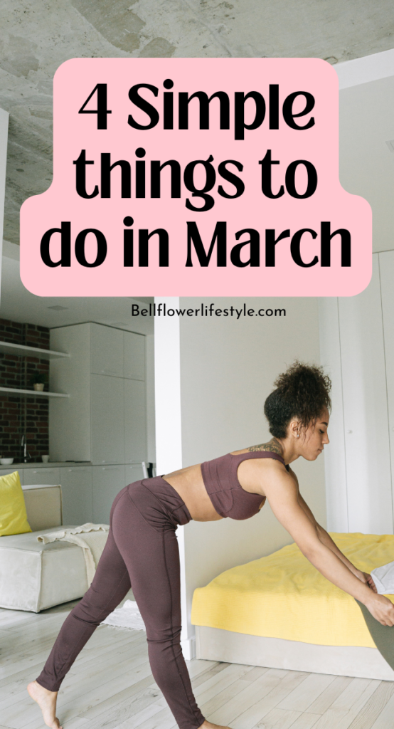 4 Seasonal things to do in March